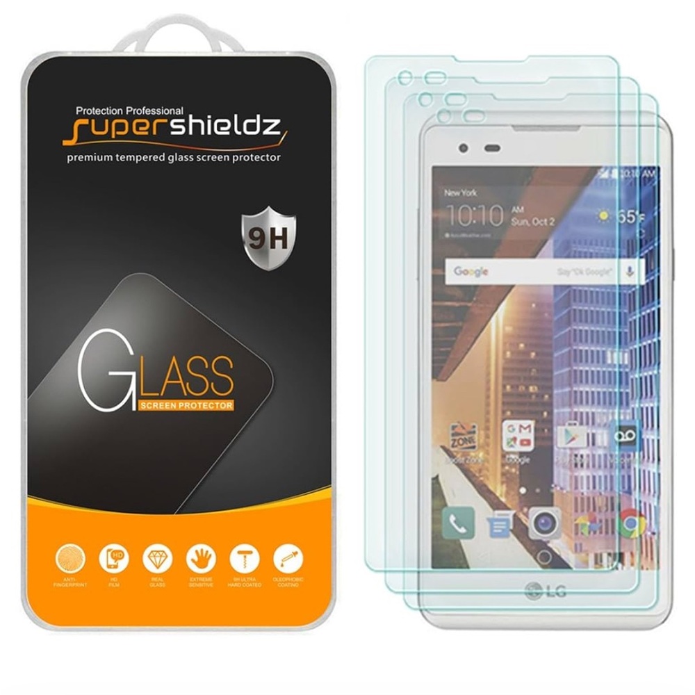 LG (Tribute HD) 1 pc Tempered Glass Screen Protector NWT incl installation tools